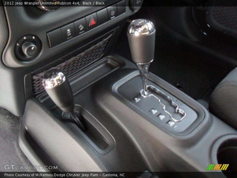  2012 Wrangler Unlimited Rubicon 4x4 5 Speed Automatic Shifter