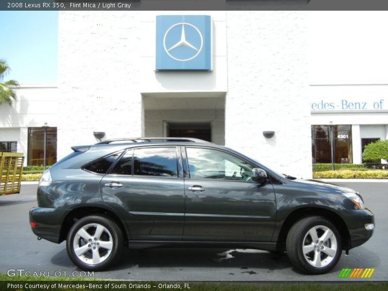 Flint Mica / Light Gray 2008 Lexus RX 350