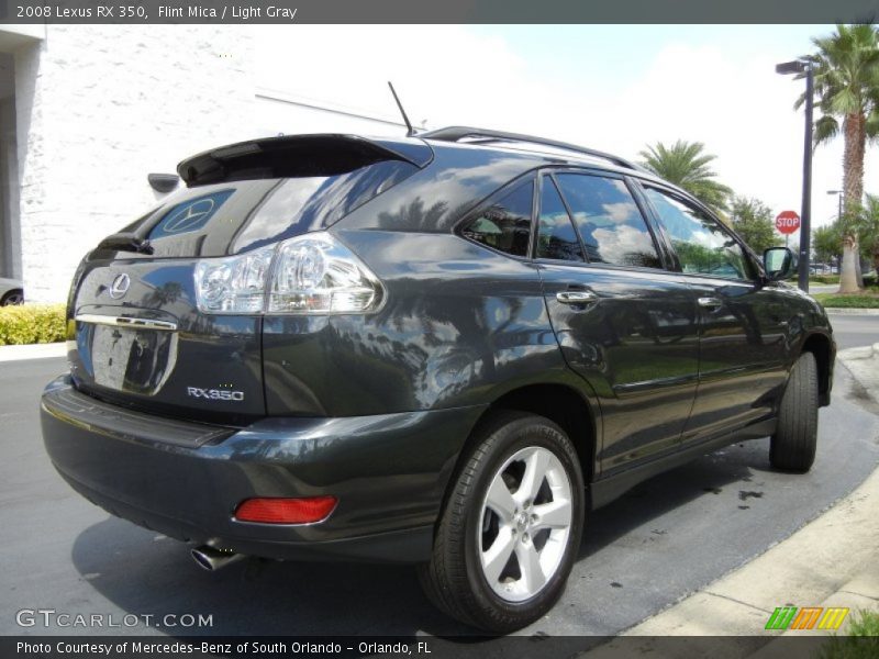 Flint Mica / Light Gray 2008 Lexus RX 350