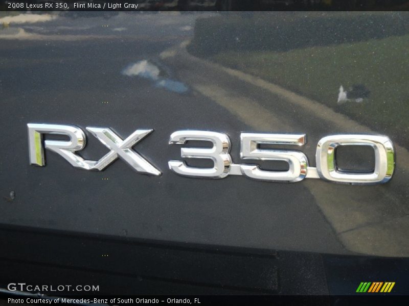 Flint Mica / Light Gray 2008 Lexus RX 350