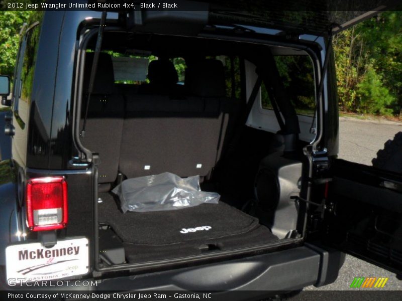 Black / Black 2012 Jeep Wrangler Unlimited Rubicon 4x4