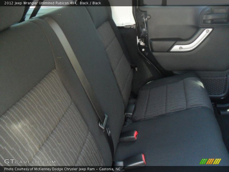 Black / Black 2012 Jeep Wrangler Unlimited Rubicon 4x4