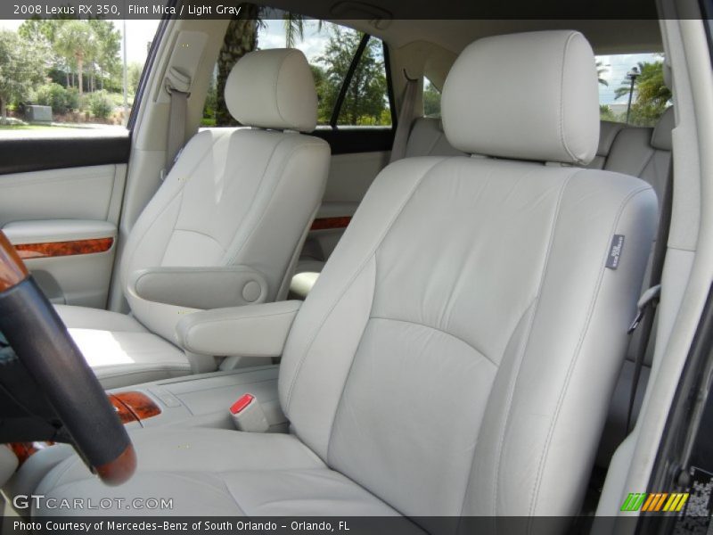 Flint Mica / Light Gray 2008 Lexus RX 350
