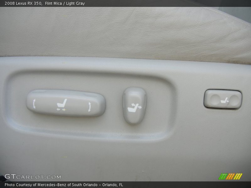 Flint Mica / Light Gray 2008 Lexus RX 350