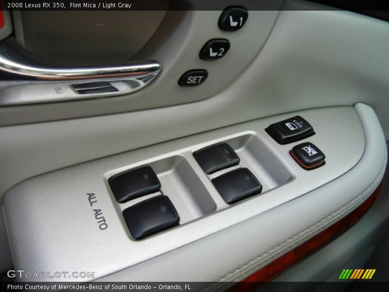 Flint Mica / Light Gray 2008 Lexus RX 350