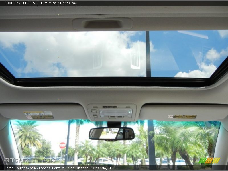 Flint Mica / Light Gray 2008 Lexus RX 350