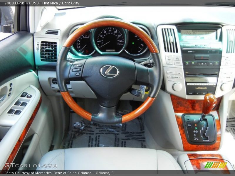 Flint Mica / Light Gray 2008 Lexus RX 350