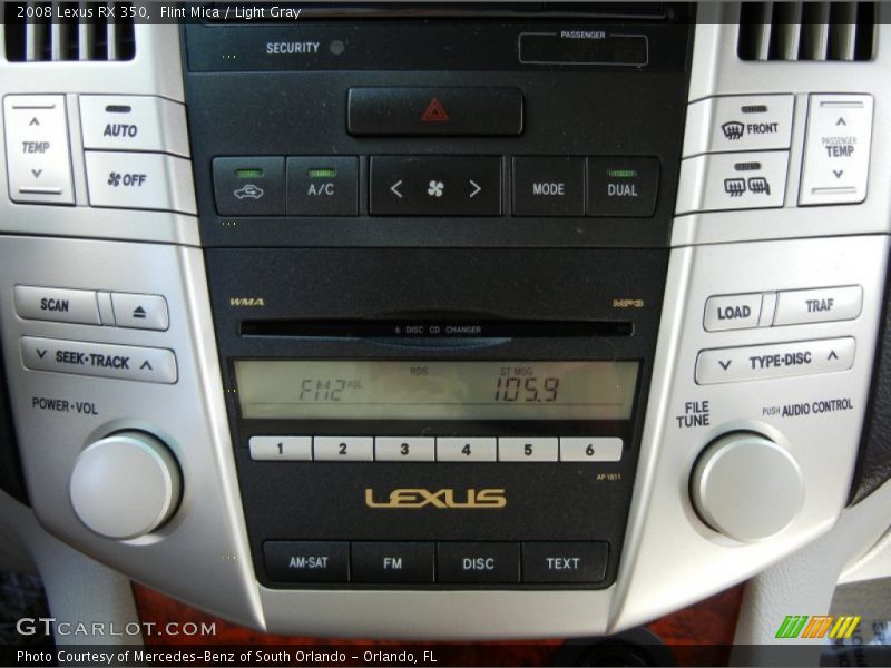 Flint Mica / Light Gray 2008 Lexus RX 350