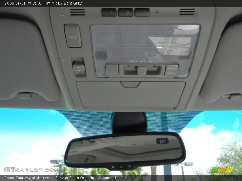 Flint Mica / Light Gray 2008 Lexus RX 350