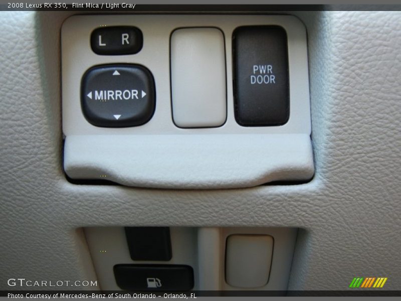 Flint Mica / Light Gray 2008 Lexus RX 350