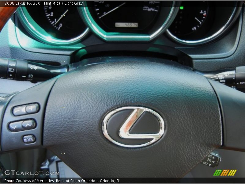Flint Mica / Light Gray 2008 Lexus RX 350
