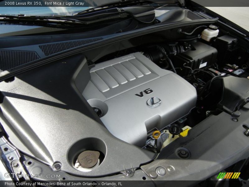 Flint Mica / Light Gray 2008 Lexus RX 350