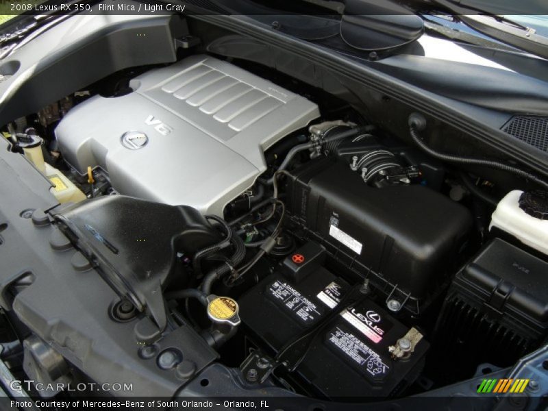 Flint Mica / Light Gray 2008 Lexus RX 350
