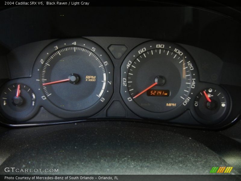 Black Raven / Light Gray 2004 Cadillac SRX V6