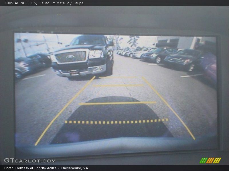Palladium Metallic / Taupe 2009 Acura TL 3.5