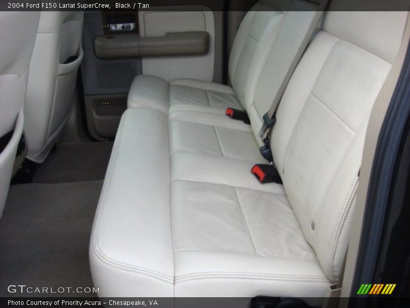 Black / Tan 2004 Ford F150 Lariat SuperCrew