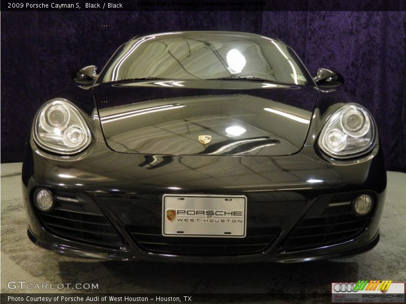Black / Black 2009 Porsche Cayman S