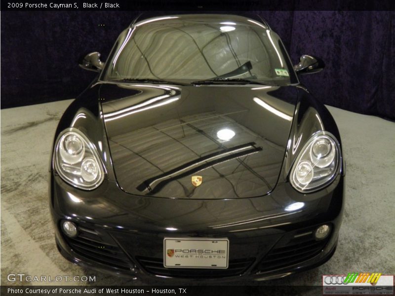 Black / Black 2009 Porsche Cayman S
