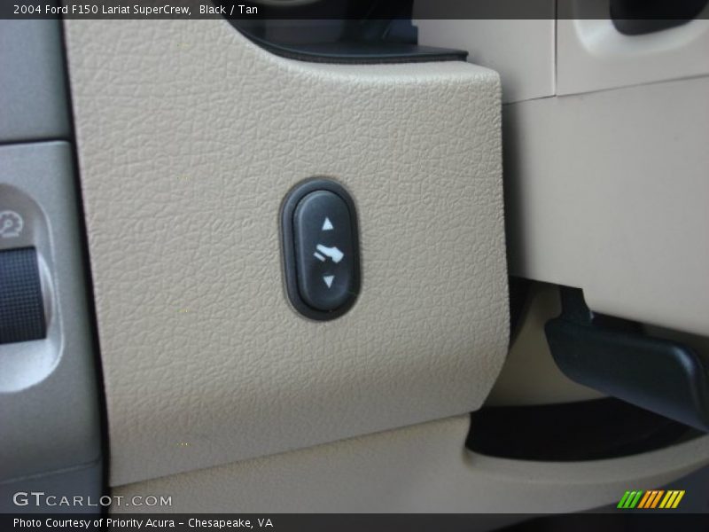 Black / Tan 2004 Ford F150 Lariat SuperCrew