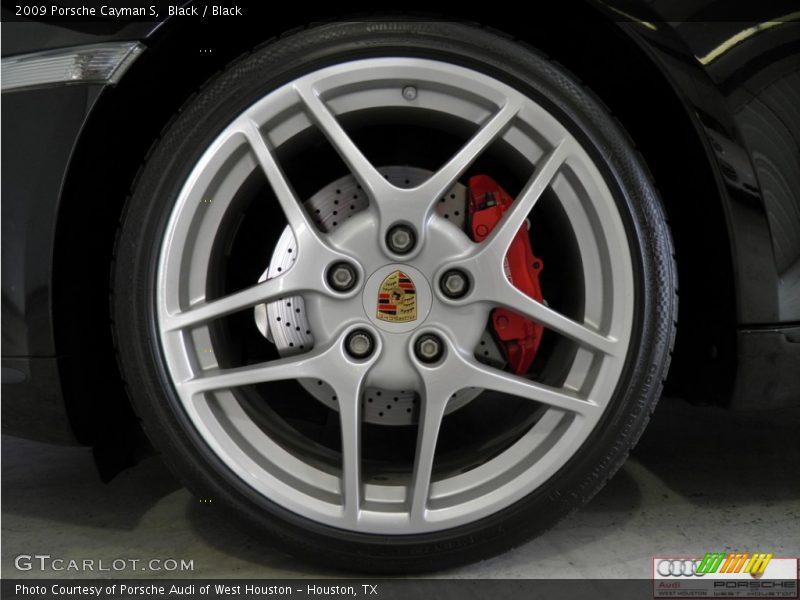 Black / Black 2009 Porsche Cayman S