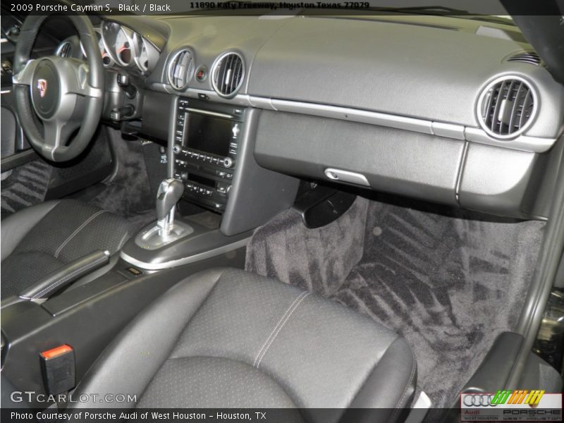 Black / Black 2009 Porsche Cayman S