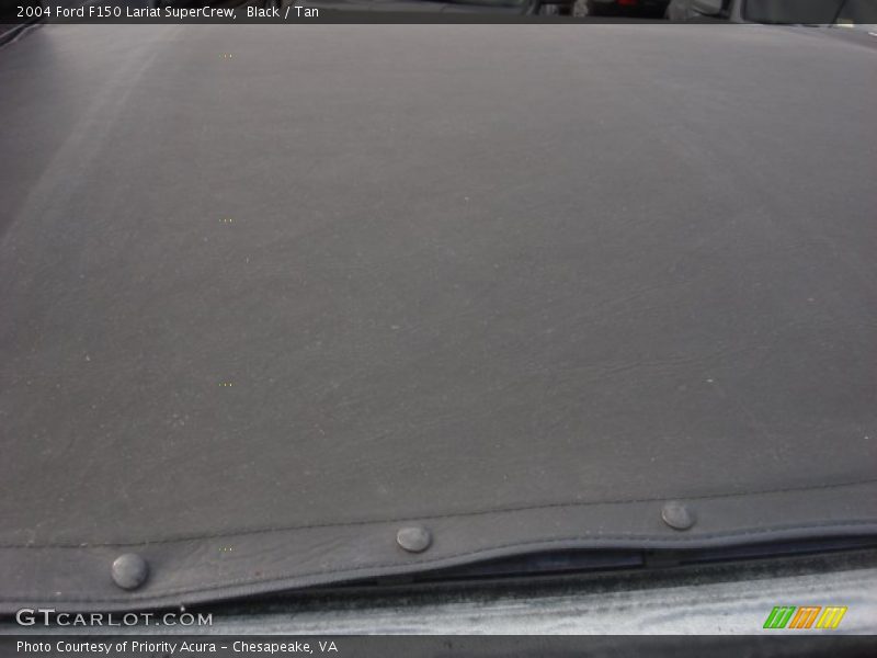 Black / Tan 2004 Ford F150 Lariat SuperCrew