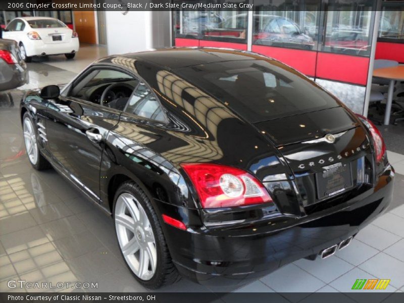 Black / Dark Slate Gray/Medium Slate Gray 2006 Chrysler Crossfire Limited Coupe