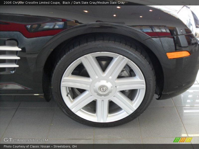 Black / Dark Slate Gray/Medium Slate Gray 2006 Chrysler Crossfire Limited Coupe