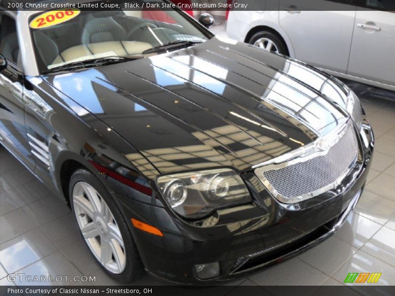 Black / Dark Slate Gray/Medium Slate Gray 2006 Chrysler Crossfire Limited Coupe