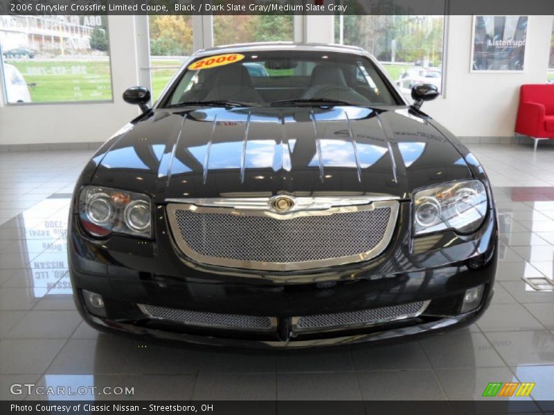 Black / Dark Slate Gray/Medium Slate Gray 2006 Chrysler Crossfire Limited Coupe