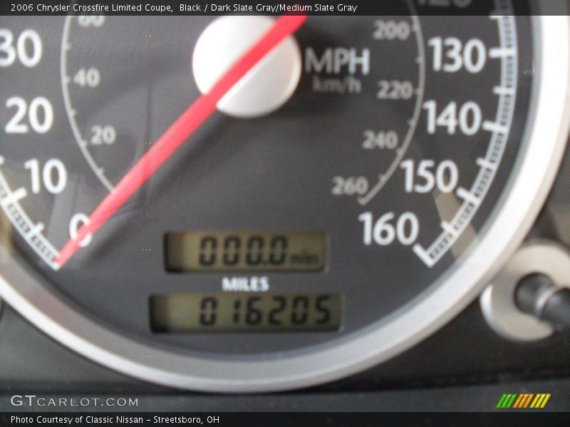 Black / Dark Slate Gray/Medium Slate Gray 2006 Chrysler Crossfire Limited Coupe
