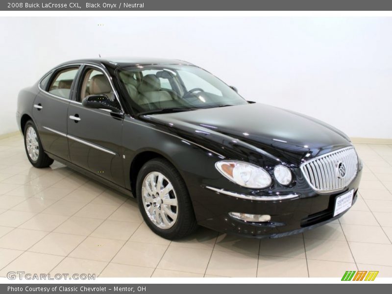 Black Onyx / Neutral 2008 Buick LaCrosse CXL