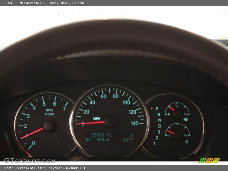 Black Onyx / Neutral 2008 Buick LaCrosse CXL