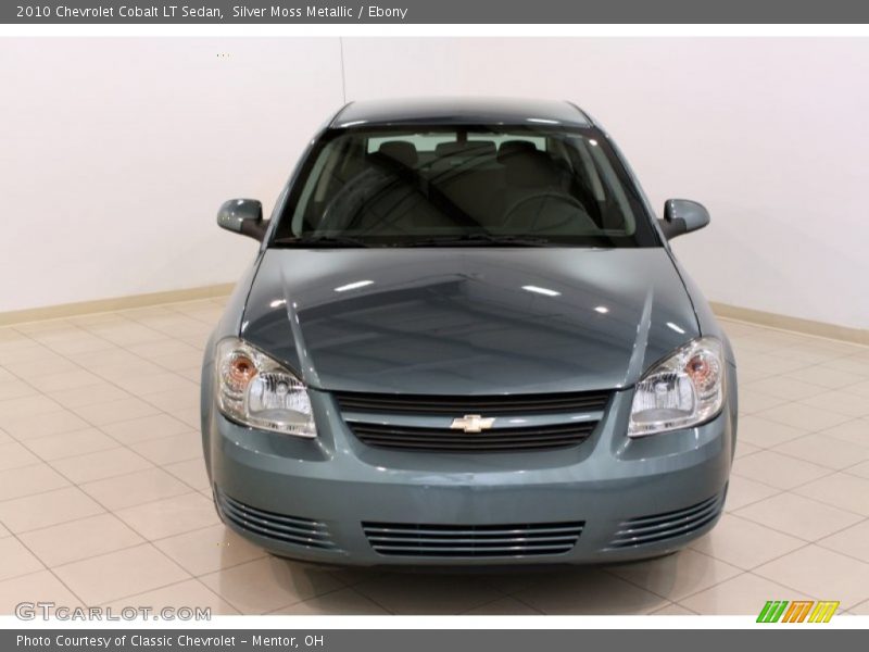Silver Moss Metallic / Ebony 2010 Chevrolet Cobalt LT Sedan
