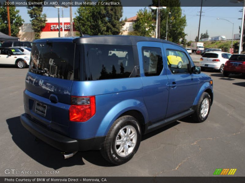 Atomic Blue Metallic / Gray/Black 2008 Honda Element EX AWD