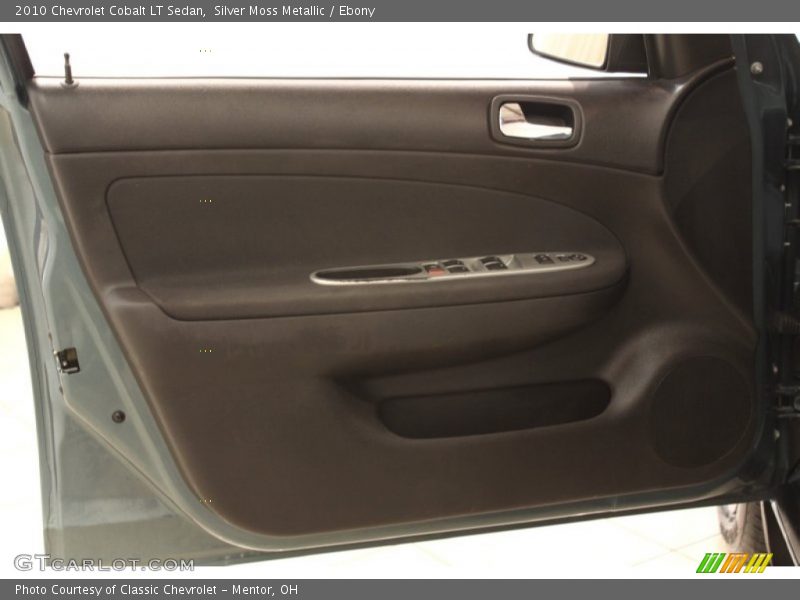 Silver Moss Metallic / Ebony 2010 Chevrolet Cobalt LT Sedan