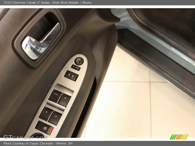 Silver Moss Metallic / Ebony 2010 Chevrolet Cobalt LT Sedan