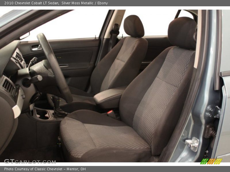Silver Moss Metallic / Ebony 2010 Chevrolet Cobalt LT Sedan