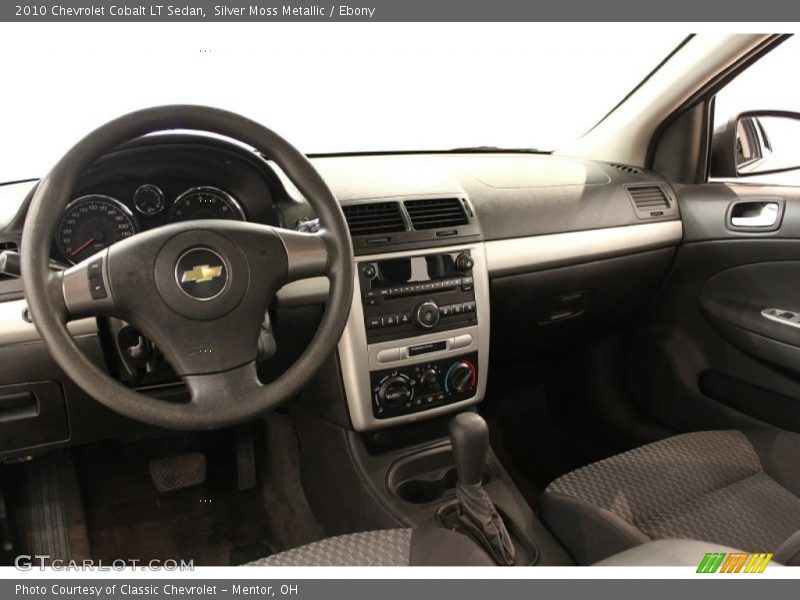 Silver Moss Metallic / Ebony 2010 Chevrolet Cobalt LT Sedan