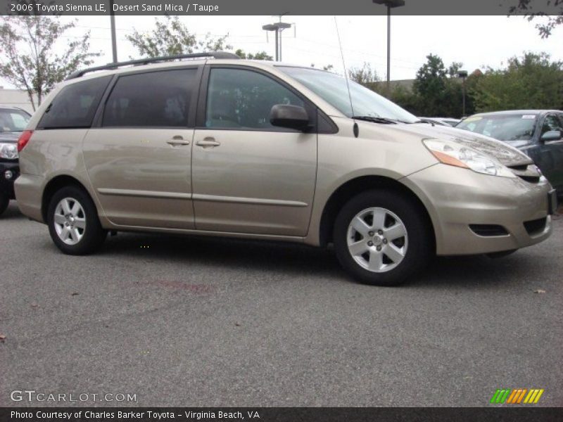 Desert Sand Mica / Taupe 2006 Toyota Sienna LE