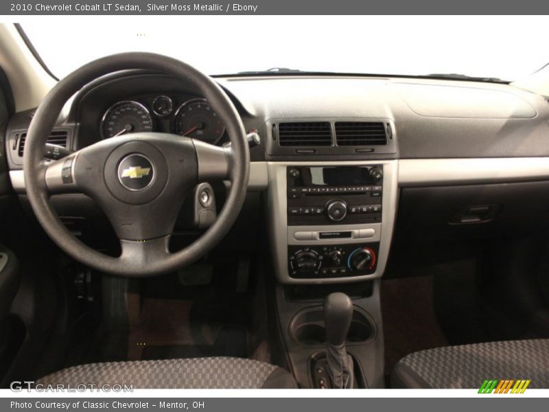 Silver Moss Metallic / Ebony 2010 Chevrolet Cobalt LT Sedan