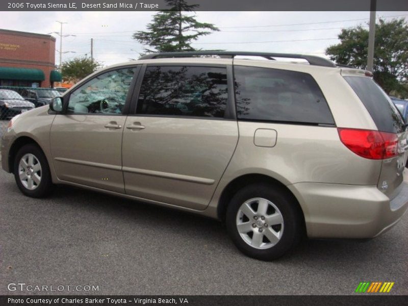 Desert Sand Mica / Taupe 2006 Toyota Sienna LE