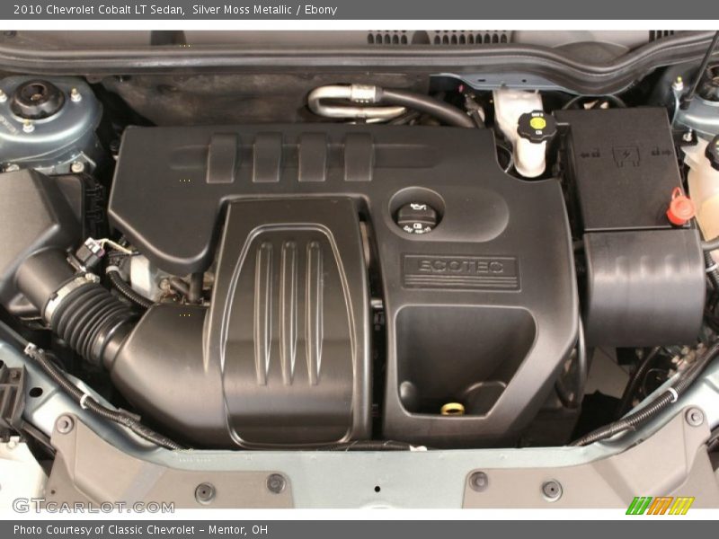 Silver Moss Metallic / Ebony 2010 Chevrolet Cobalt LT Sedan