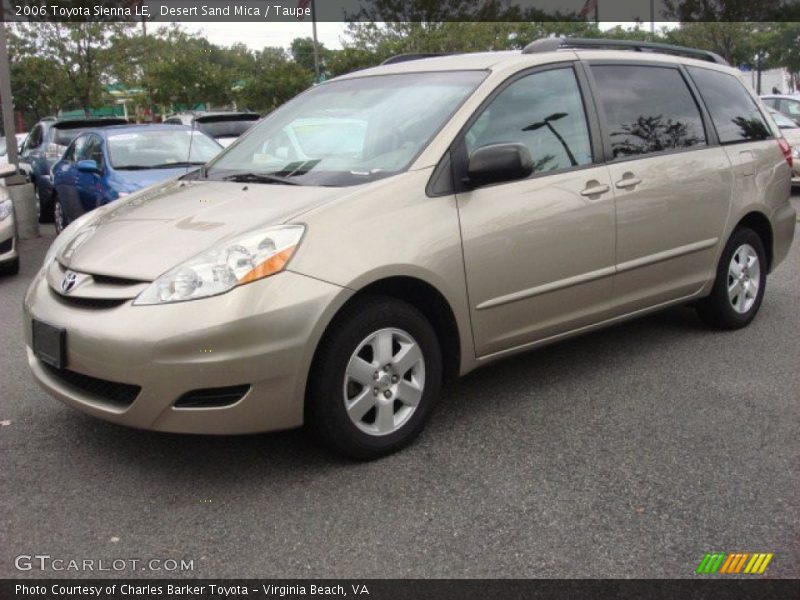 Desert Sand Mica / Taupe 2006 Toyota Sienna LE