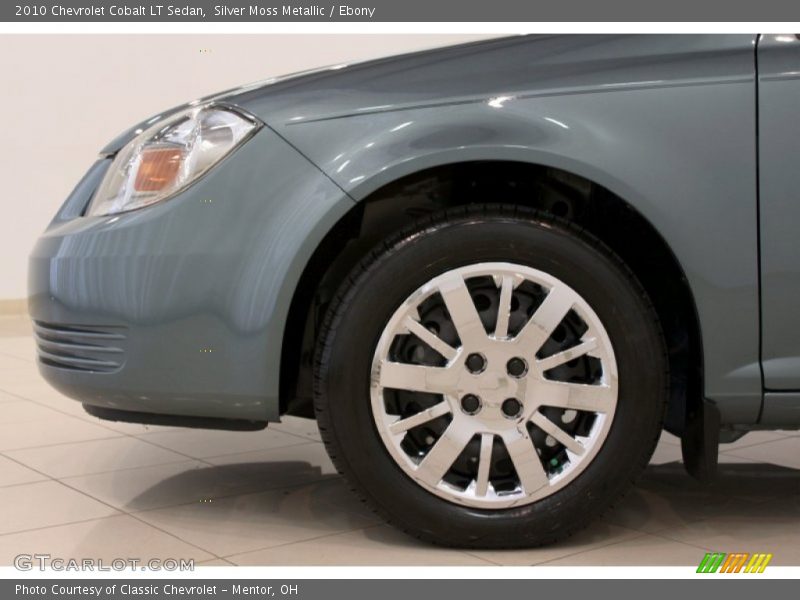 Silver Moss Metallic / Ebony 2010 Chevrolet Cobalt LT Sedan