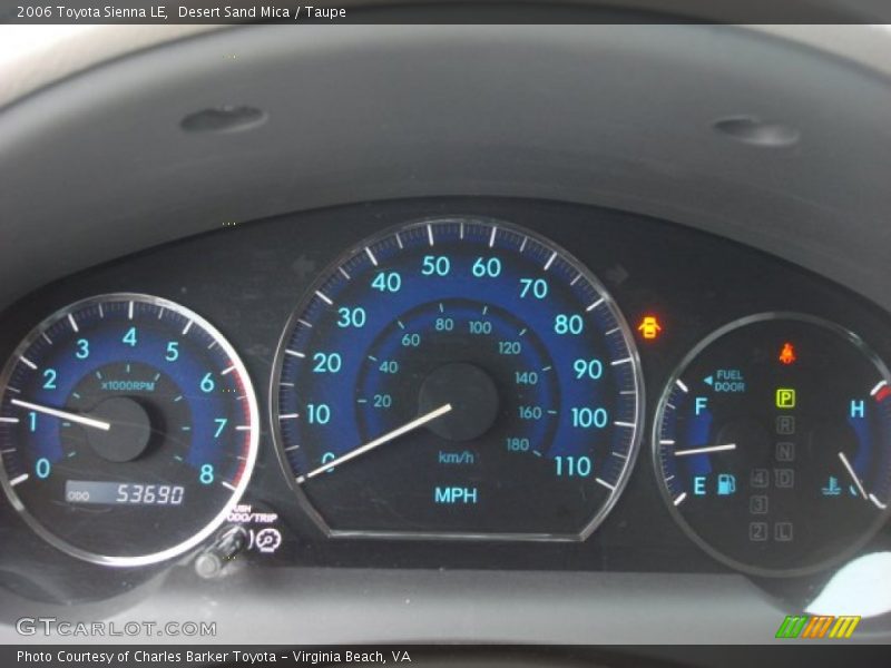 Desert Sand Mica / Taupe 2006 Toyota Sienna LE