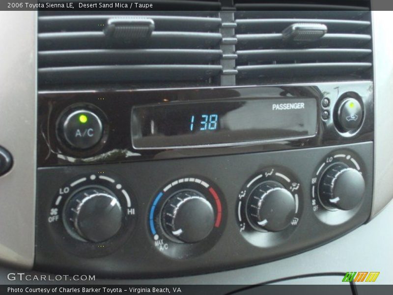 Desert Sand Mica / Taupe 2006 Toyota Sienna LE