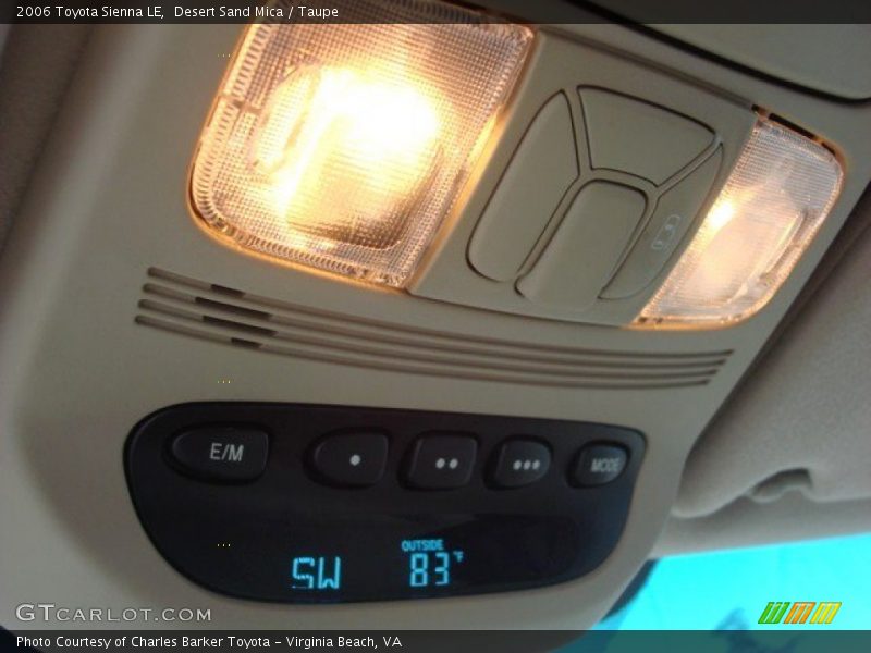 Desert Sand Mica / Taupe 2006 Toyota Sienna LE