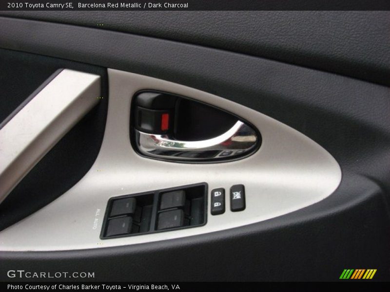 Barcelona Red Metallic / Dark Charcoal 2010 Toyota Camry SE