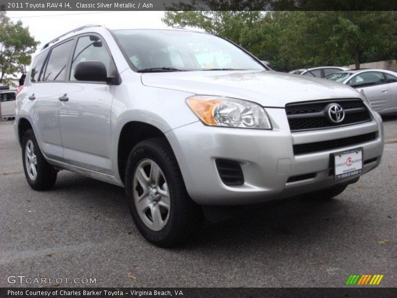 Classic Silver Metallic / Ash 2011 Toyota RAV4 I4
